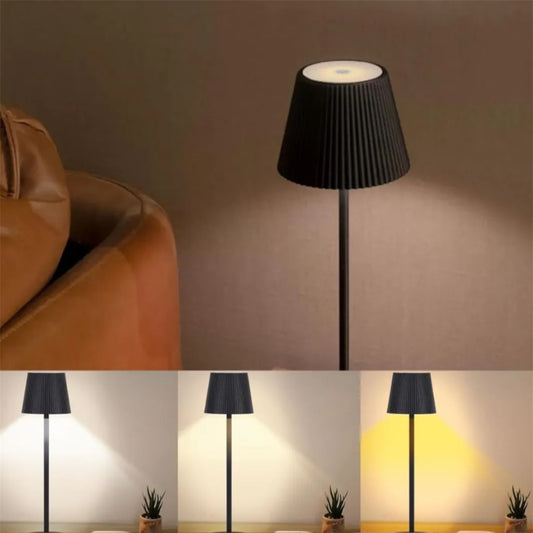 Lámpara Recargable LED – Altura Ajustable y Resistente al Agua