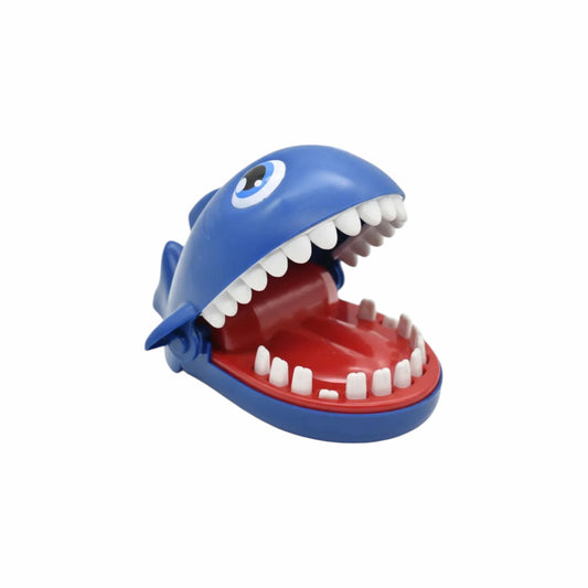 Juego tiburón mordedor 16x12cm.