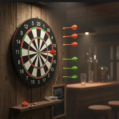 Tiro al blanco con 6 dardos - 40 cm