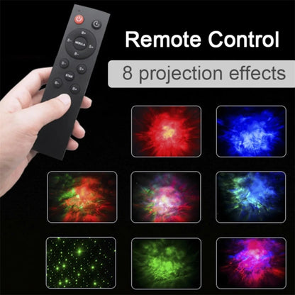 Astronauta proyector de estrellas con control y cable USB