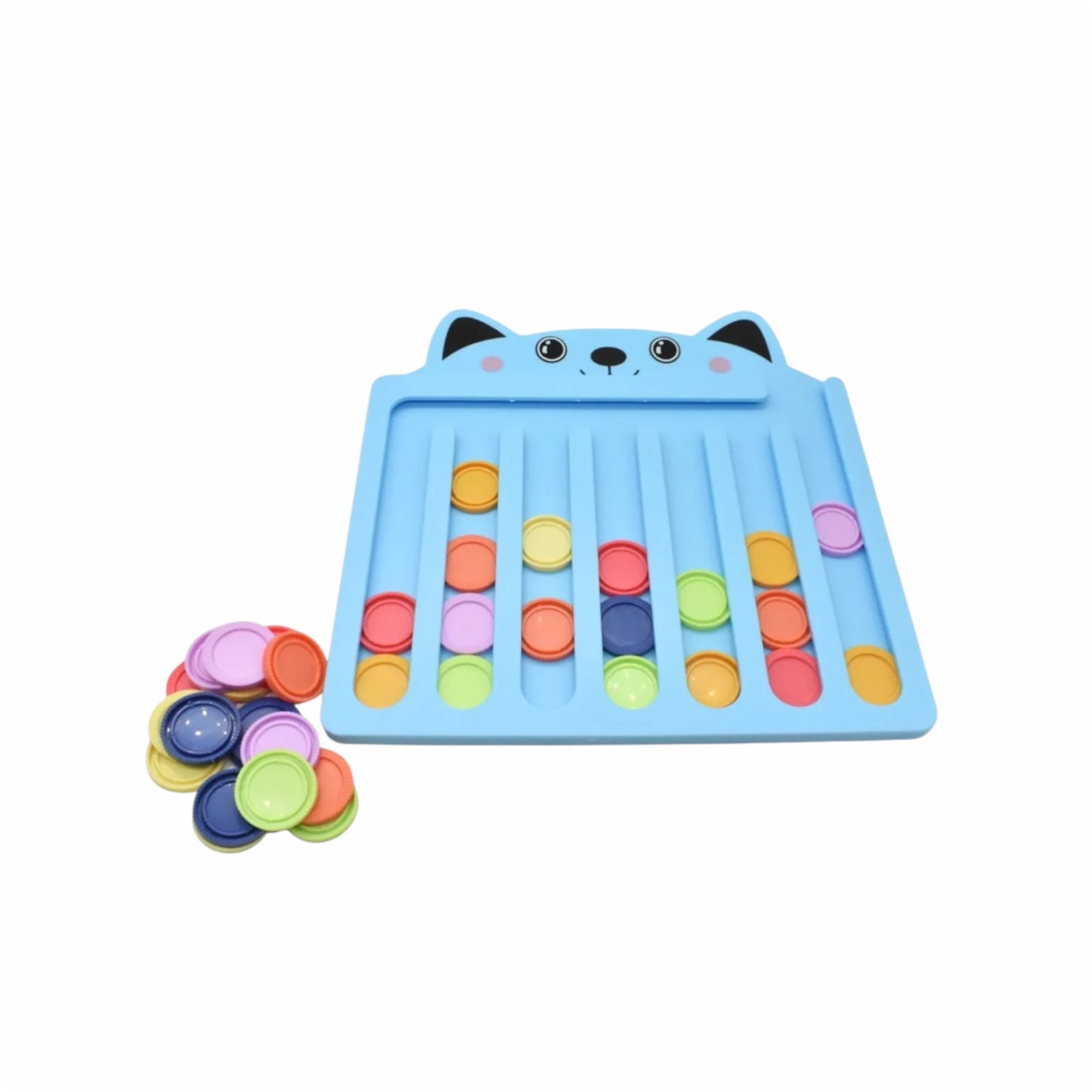 Juego infantil tablero con fichas 25x27cm