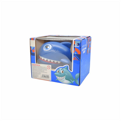 Juego tiburón mordedor 16x12cm.