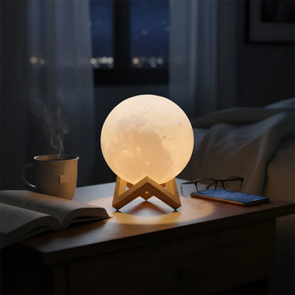 Veladora Vigore luna con base - 12cm