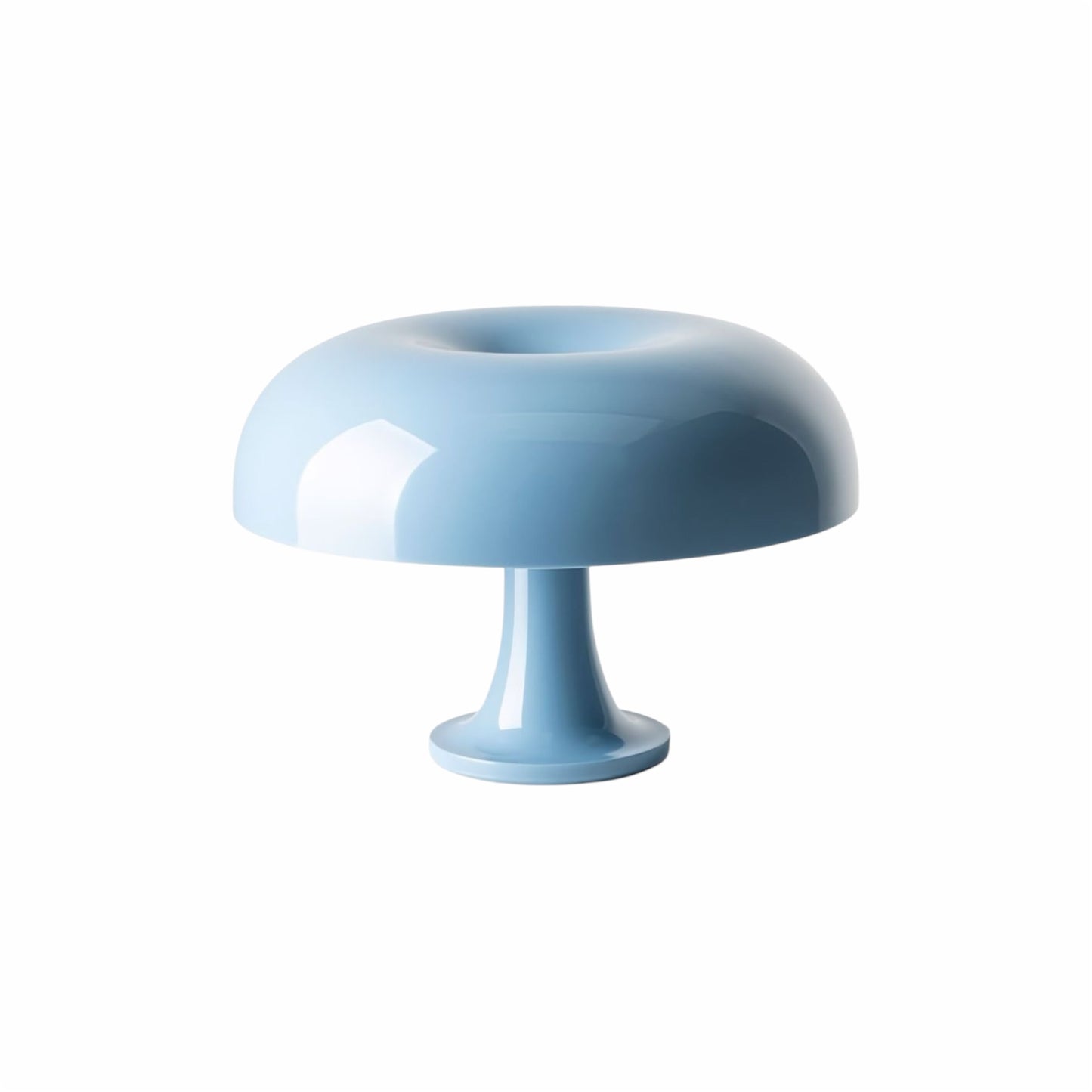 Lámpara de Mesa Retro Mushroom – Celeste