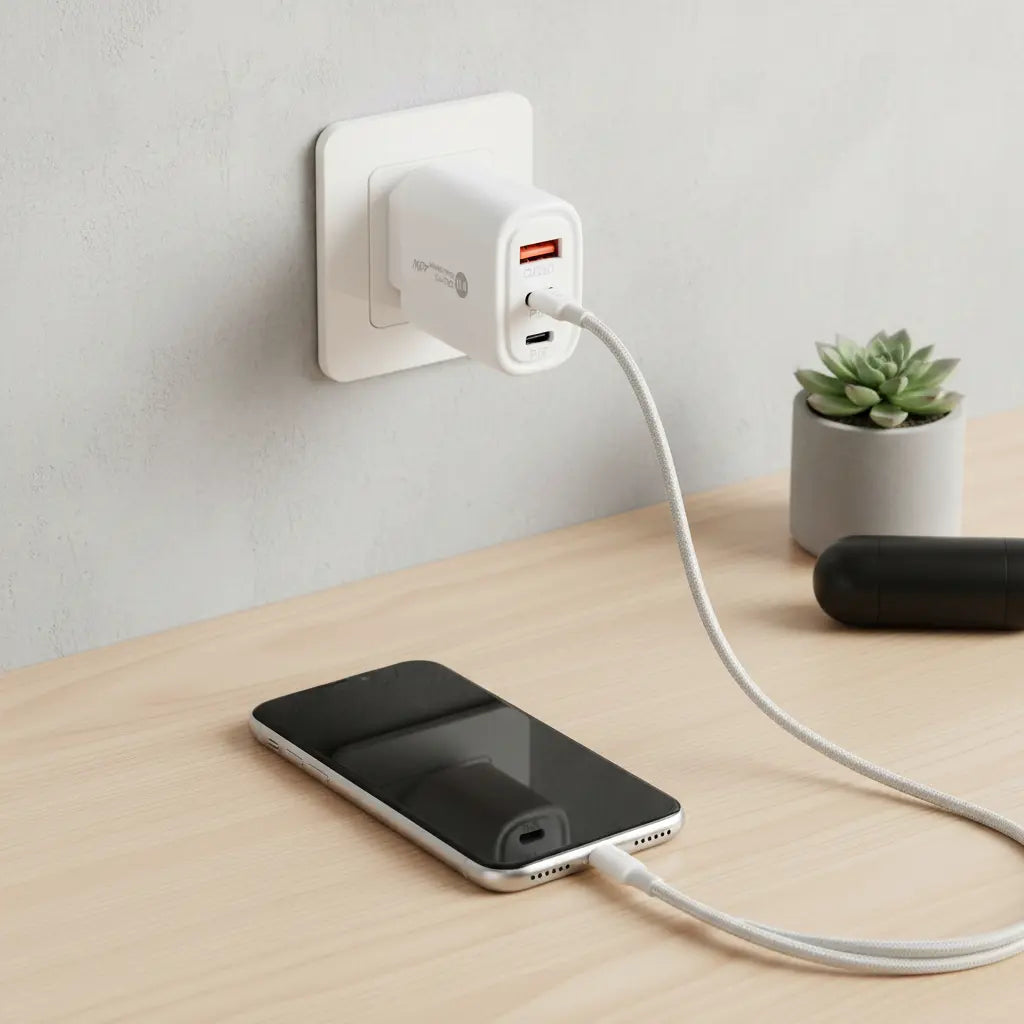 Adaptador Cargador Múltiple De Carga Rápida