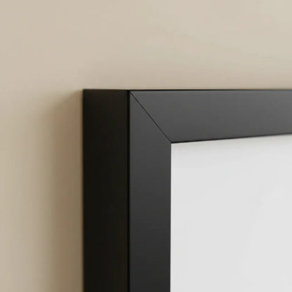 Marco Cuadro Negro Moderno Minimalista 35.5x28cm