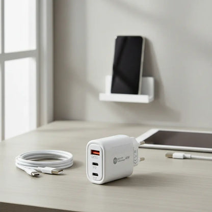 Adaptador Cargador Múltiple De Carga Rápida