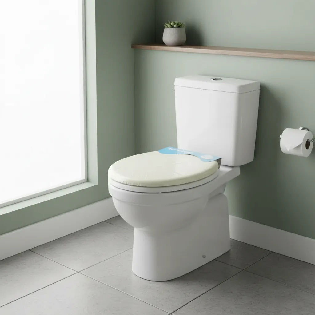 Asiento Inodoro Plastico Universal 42cm Tapa Baño Pvc