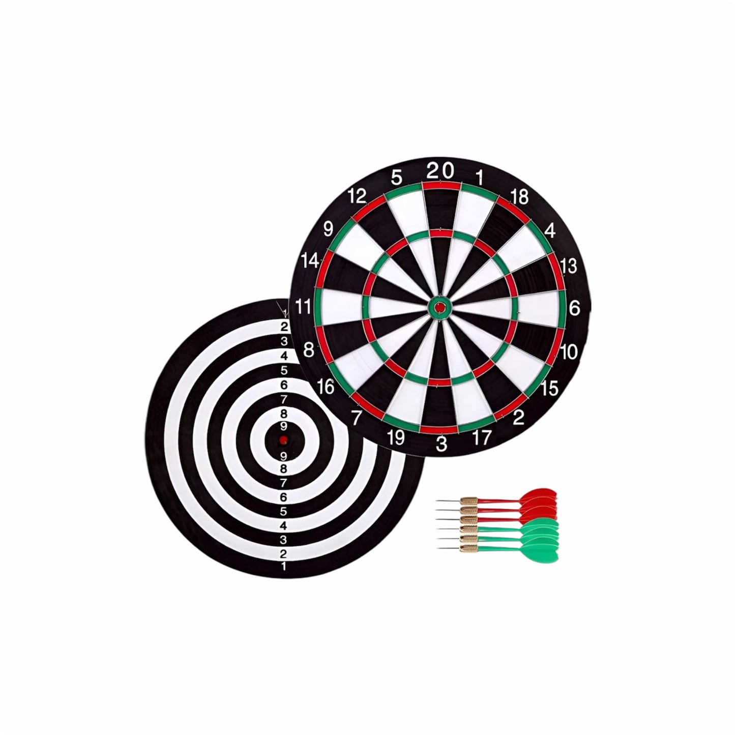 Tiro al blanco con 6 dardos - 40 cm