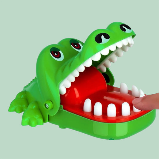 Juego cocodrilo mordedor 16x10cm.